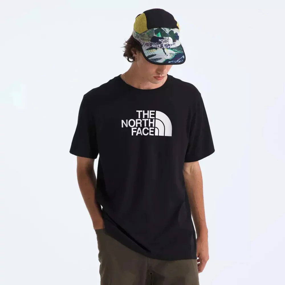 The North Face Evolution Short-Sleeve Half Dome Tee - Black Mens Shirts – Image 4