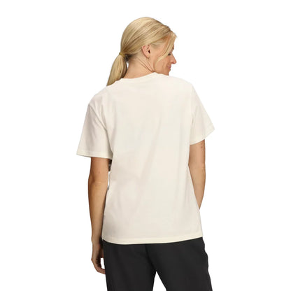 The North Face Evolution Simple Dome Relaxed Short-Sleeve Tee - White Dune Womens Shirt – Image 3