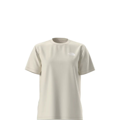 The North Face Evolution Simple Dome Relaxed Short-Sleeve Tee - White Dune Womens Shirt – Image 4