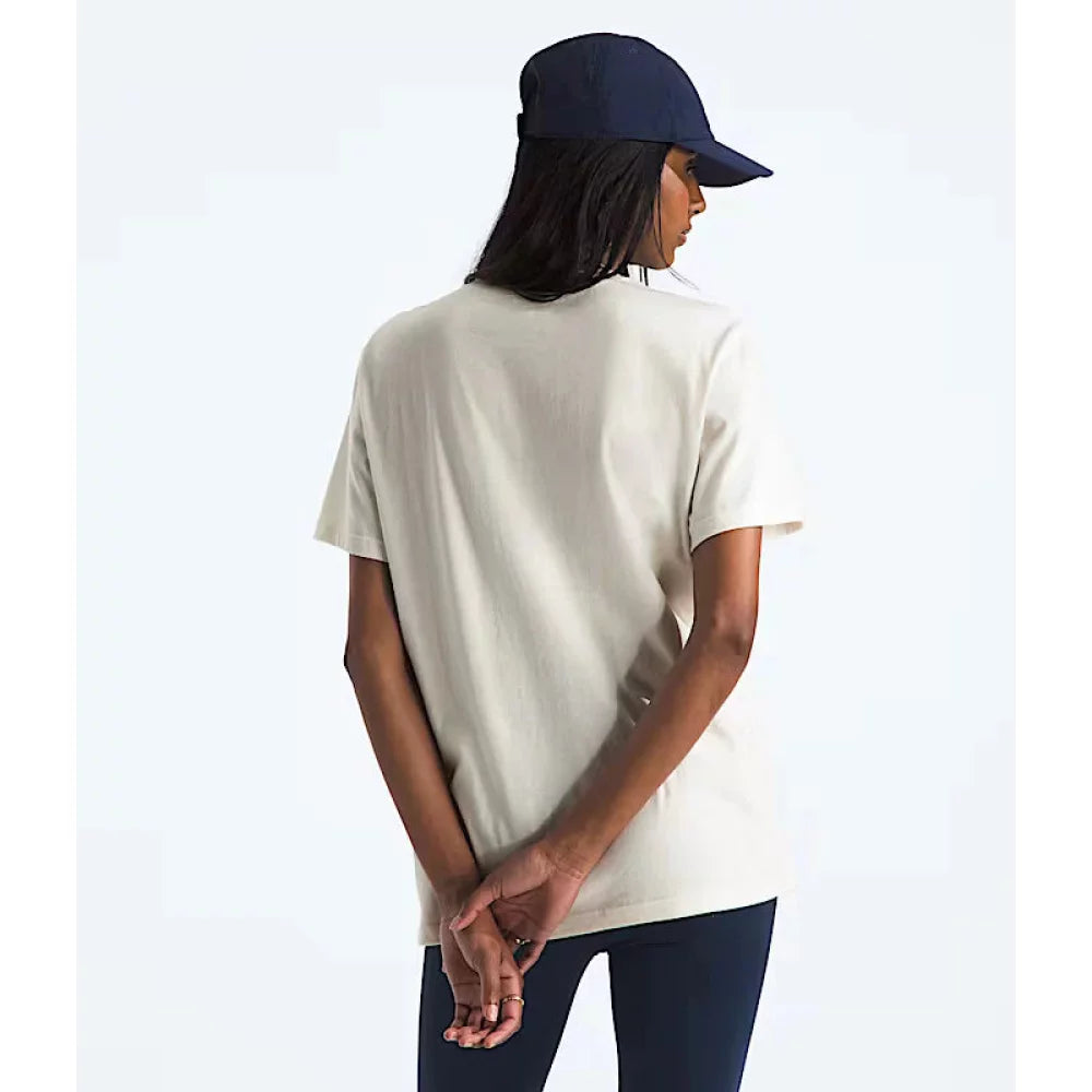 The North Face Evolution Simple Dome Relaxed Short-Sleeve Tee - White Dune Womens Shirt – Image 6