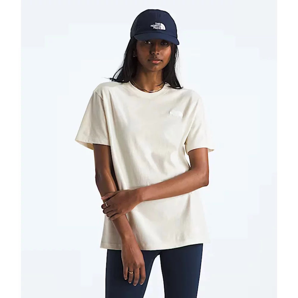 The North Face Evolution Simple Dome Relaxed Short-Sleeve Tee - White Dune Womens Shirt – Image 7