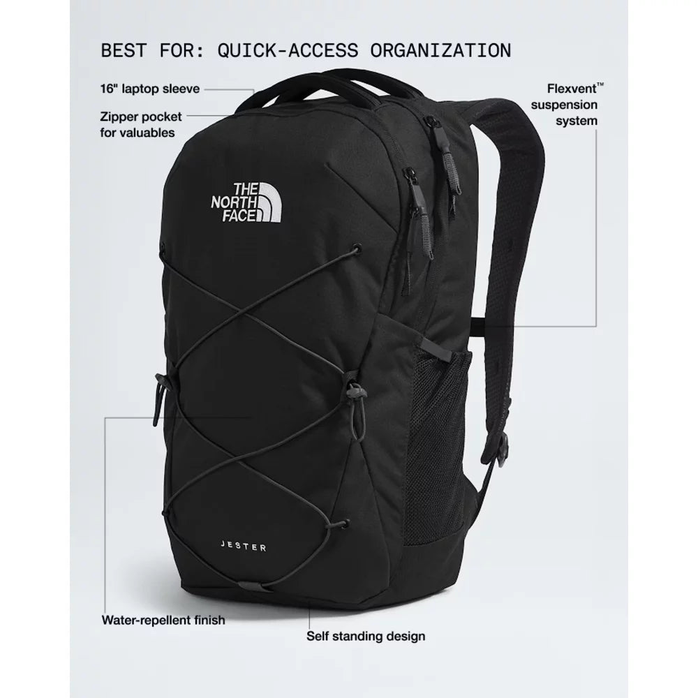 The North Face Jester Backpack - 28L - TNF Black-NPF – Image 5