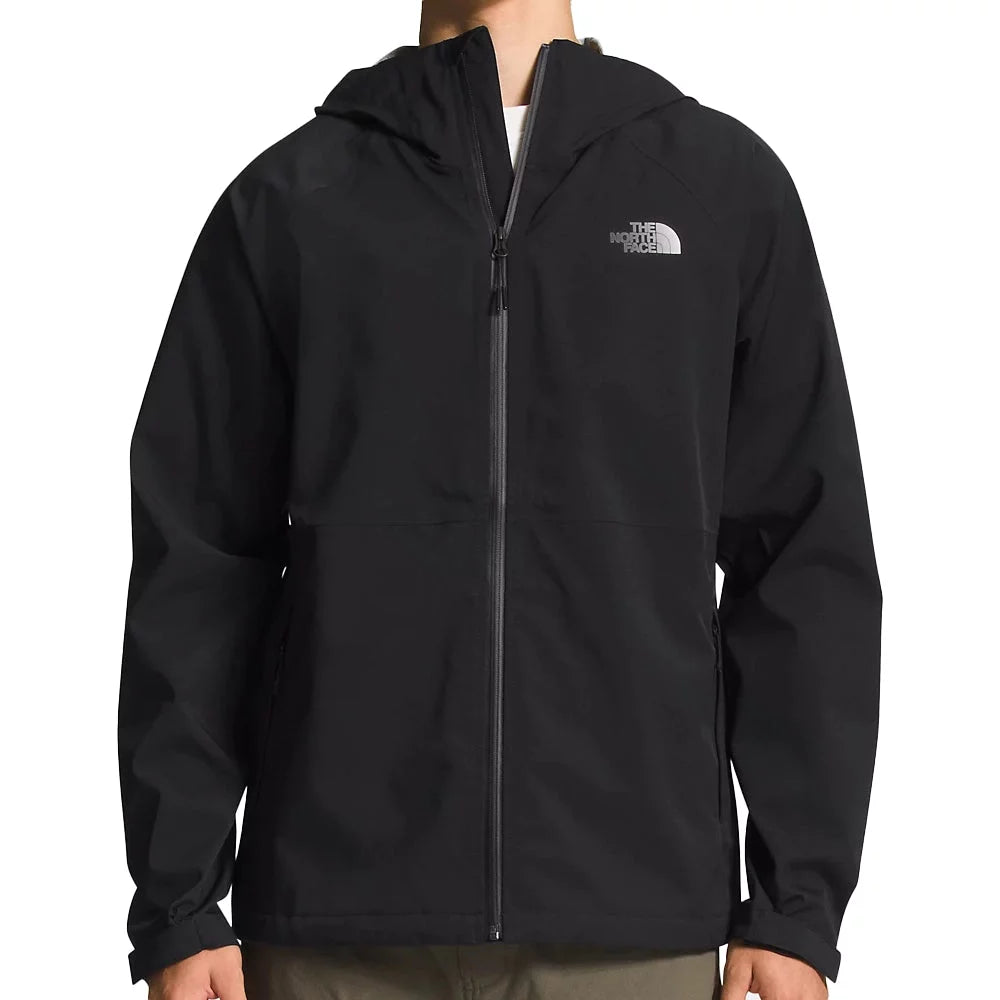 The North Face Men's Valle Vista Stretch Waterproof Jacket Black Medium Mens Sweaters – Image 1
