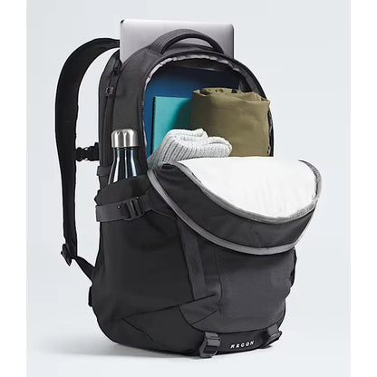 The North Face Recon Backpack Asphalt Grey Light Heather/TNF Black – Image 4