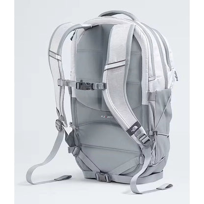 The North Face Women's Borealis TNF White Metallic Mélange/Mid Grey Backpack – Image 1