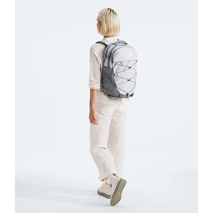The North Face Women's Borealis TNF White Metallic Mélange/Mid Grey Backpack – Image 5