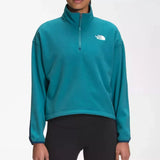 The North Face Women's TKA Kataka Quarter Zip Fleece Monterey Blue Large Womens sweater – Image 1