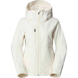 The North Face Womens Descendit Jacket White Dune L Womens Jacket – Image 1