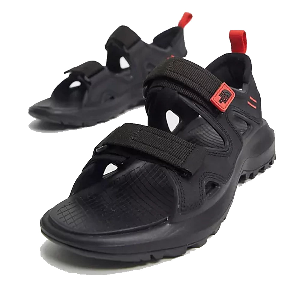 The North Face Men's Hedgehog III Sandals Asphalt Grey/Orange 13