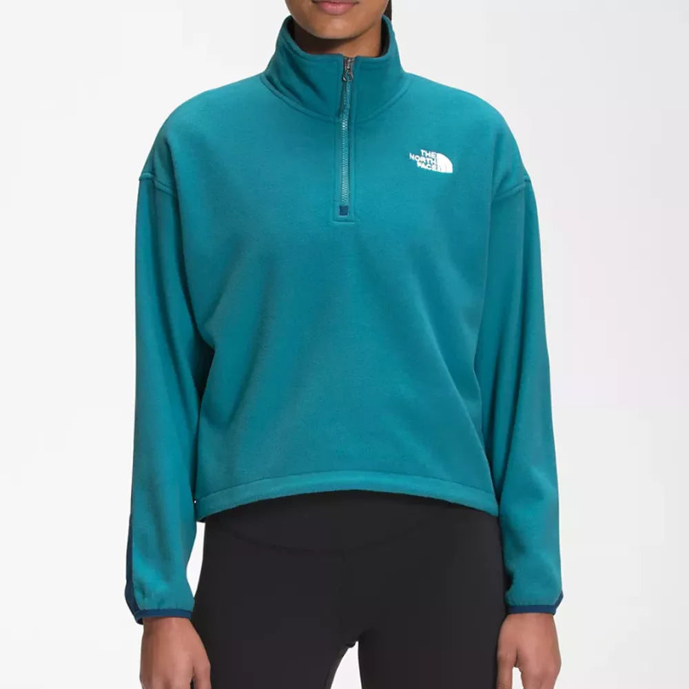 The North Face Women's TKA Kataka Quarter Zip Fleece Monterey Blue XS