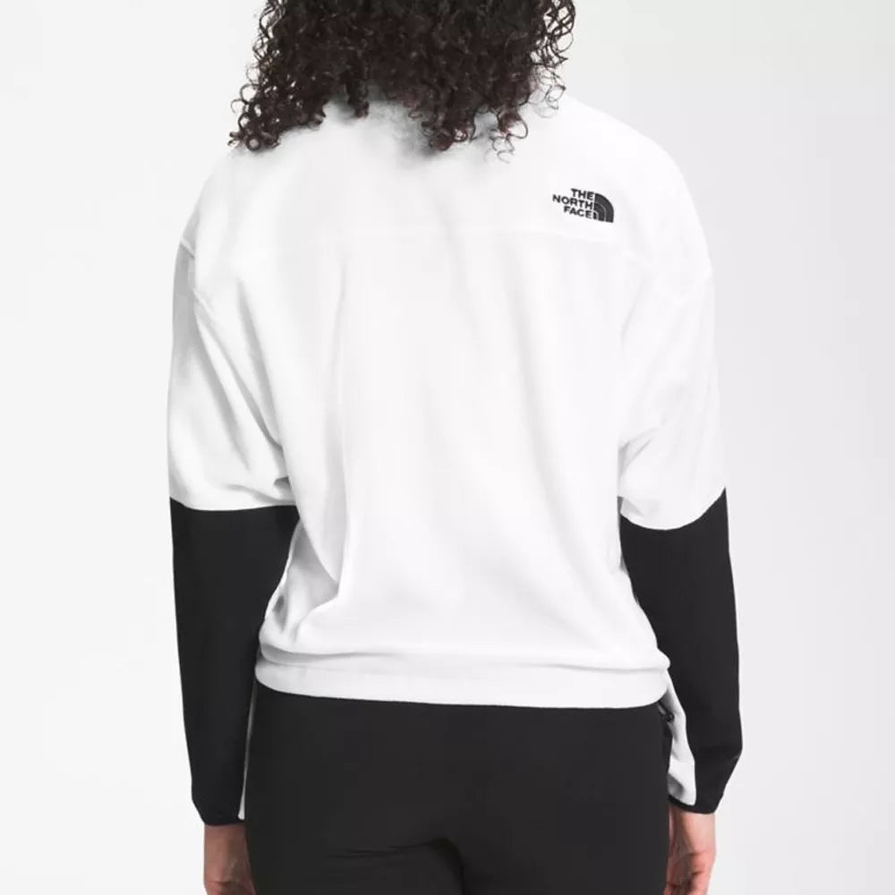 The North Face Women's TKA Kataka Quarter Zip Fleece TNF White Medium