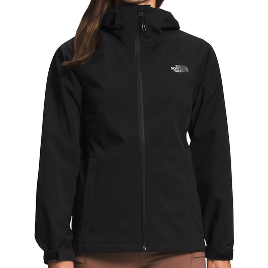 The North Face Women's Valle Vista Stretch Waterproof Jacket Black XS