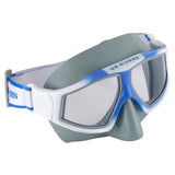 US Divers Avila LX Snorkel Mask White/Blue Snorkel & Dive – Image 1