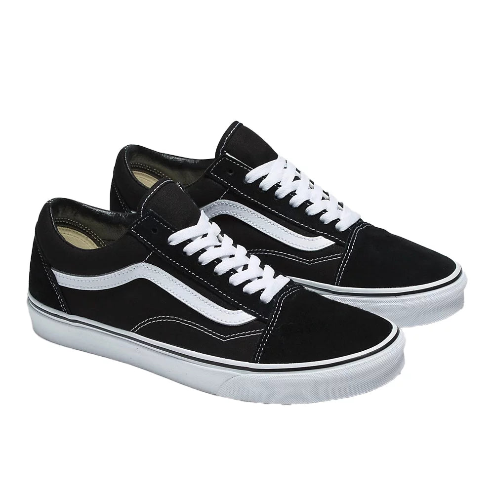 Vans Old Skool Shoes Black/White Mens Shoes – Image 1