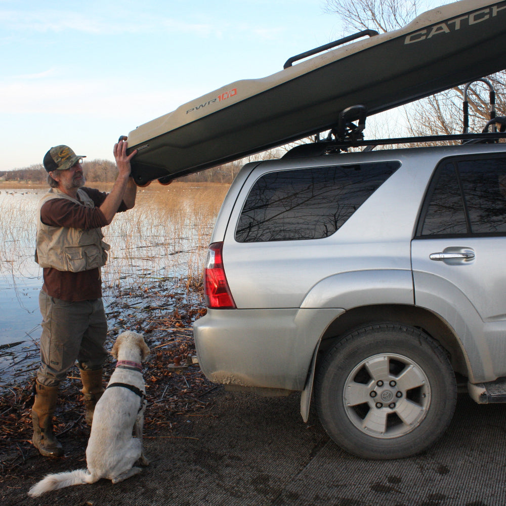 EZ ROLLER™ V-Rack Roof Carrier