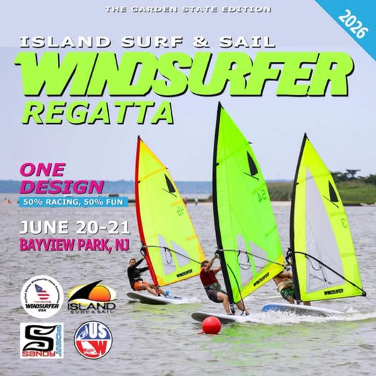 Windsurfer LT Charter for 2026 Island Surf & Sail Windsurfer Regatta – Image 1