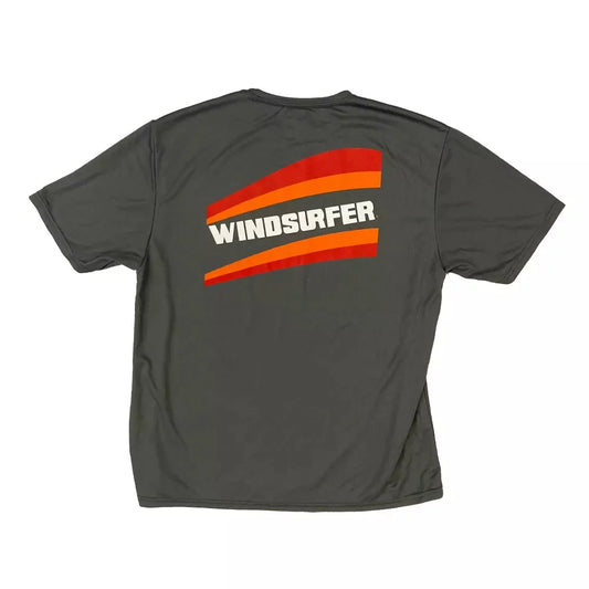 Windsurfer Short Sleeve Sun Shirt Graphite Large Mens Rashguard – Image 2