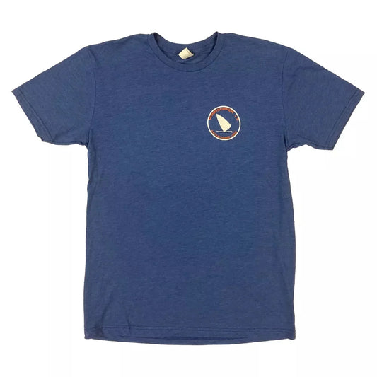 Windsurfer Tee Shirt Blue Medium Mens Shirts – Image 1