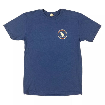 Windsurfer Tee Shirt Blue Small