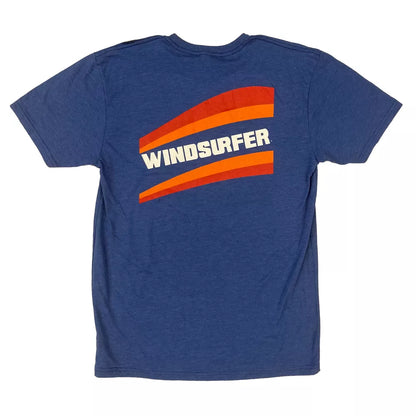 Windsurfer Tee Shirt Blue Small