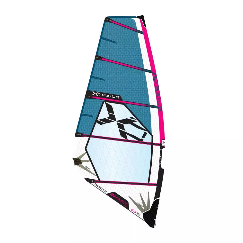 XO Sails Shark Freeride Sail Windsurfing Sail – Image 1