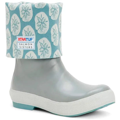 Xtratuf Women's Salmon Sisters 15 in Legacy Boot, Gray Womens Shoes – Image 1