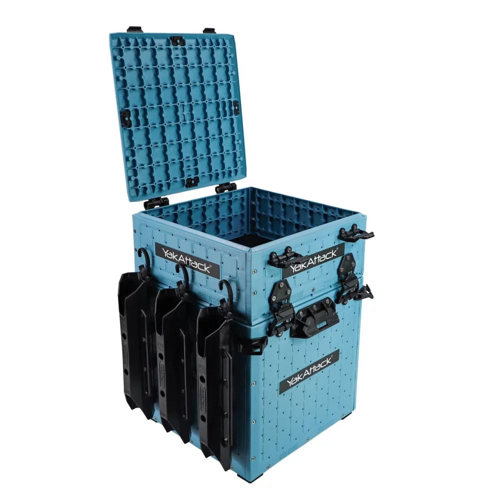 YakAttack 13x13 ShortStak Upgrade Kit for BlackPak Pro, Jetty Blue Kayak Fishing Accessory – Image 7
