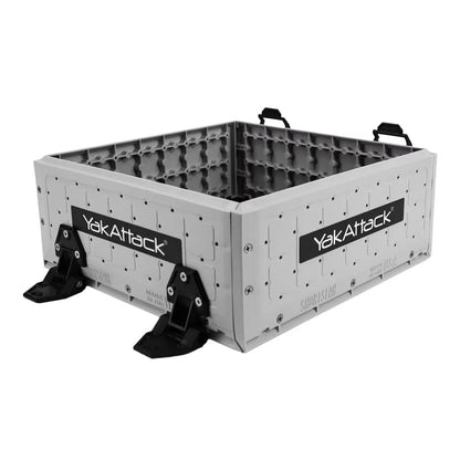 YakAttack 13x13 ShortStak Upgrade Kit for BlackPak Pro, Overcast Grey Kayak Fishing Accessory – Image 3
