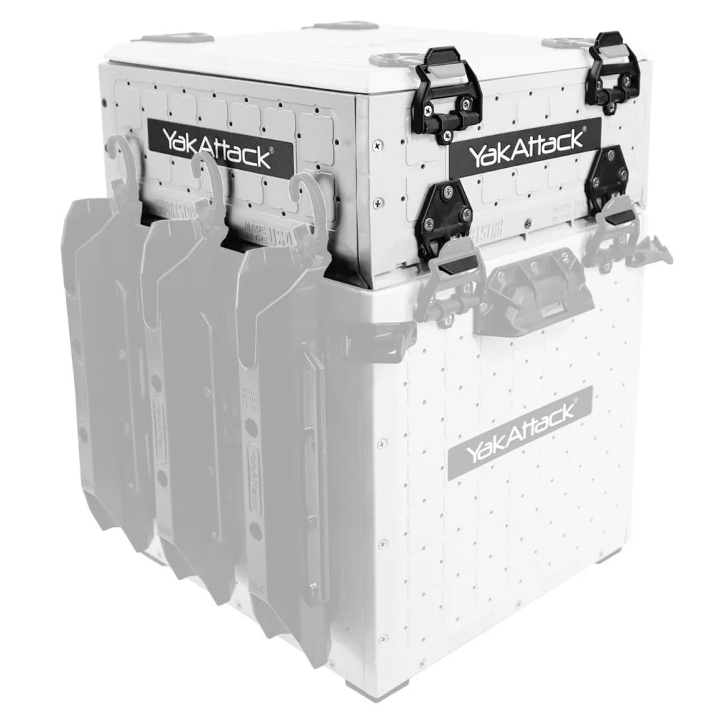 YakAttack 13x13 ShortStak Upgrade Kit for BlackPak Pro, Overcast Grey Kayak Fishing Accessory – Image 4