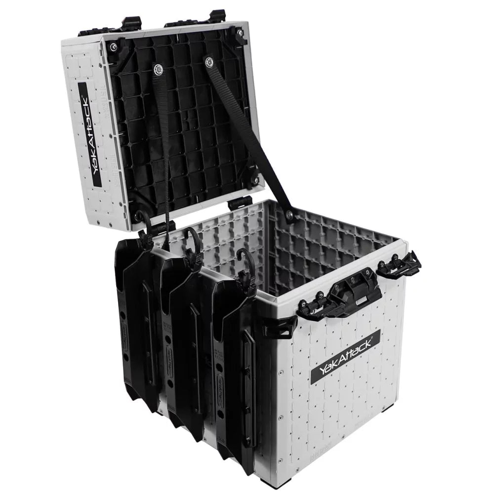 YakAttack 13x13 ShortStak Upgrade Kit for BlackPak Pro, Overcast Grey Kayak Fishing Accessory – Image 6