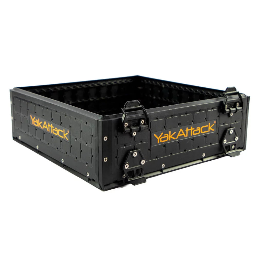 YakAttack 16x16 ShortStak Upgrade Kit for BlackPak Pro, Black Kayak Fishing Accessory – Image 1