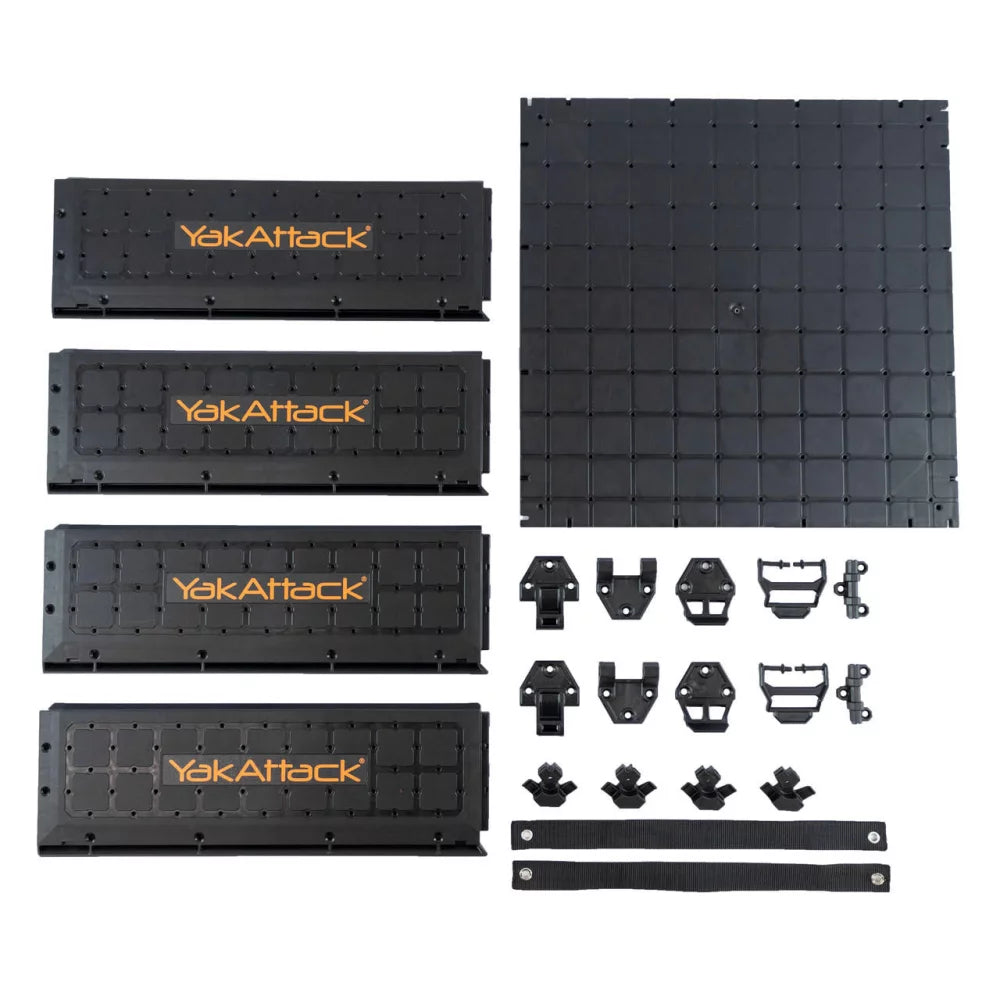 YakAttack 16x16 ShortStak Upgrade Kit for BlackPak Pro, Black Kayak Fishing Accessory – Image 3