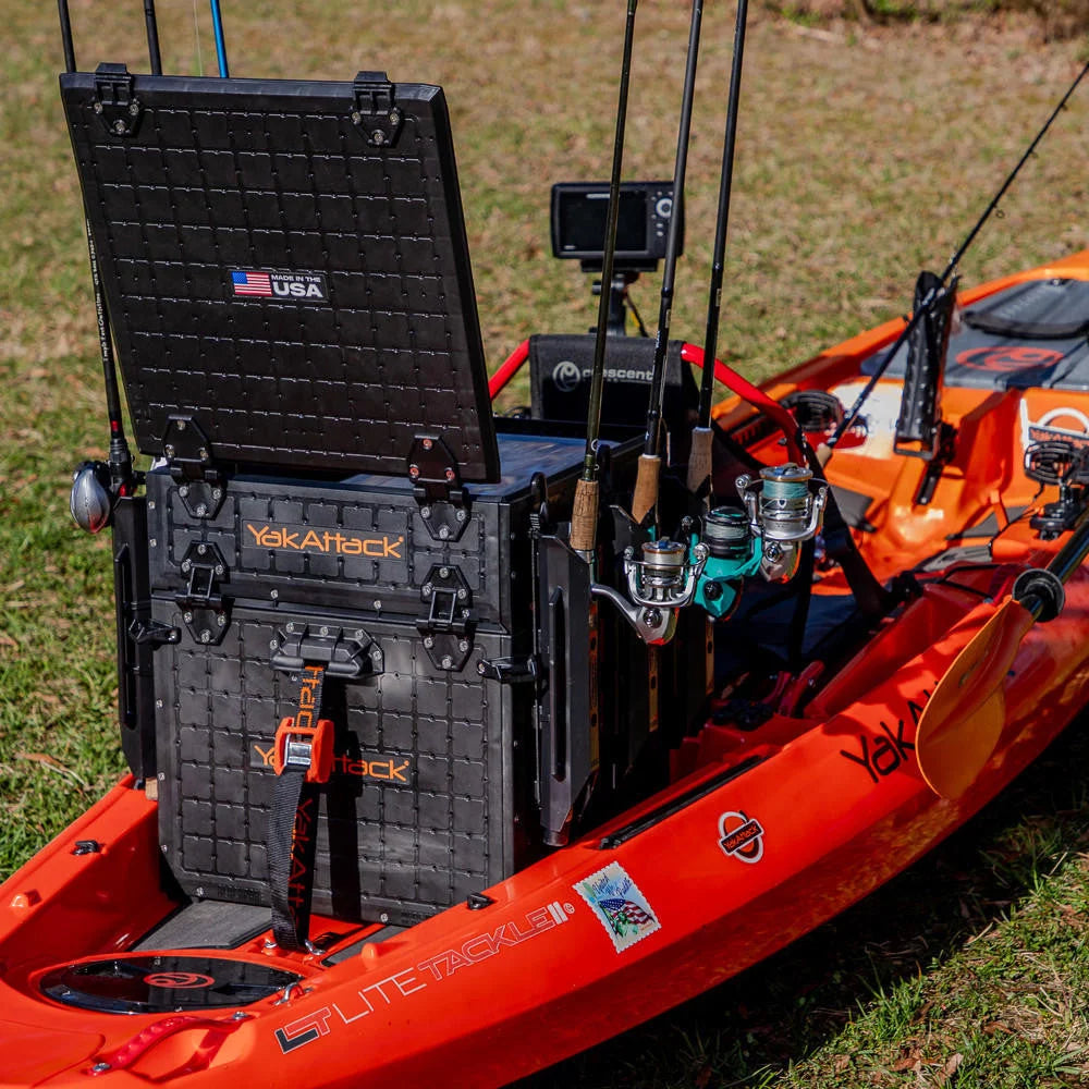 YakAttack 16x16 ShortStak Upgrade Kit for BlackPak Pro, Black Kayak Fishing Accessory – Image 9