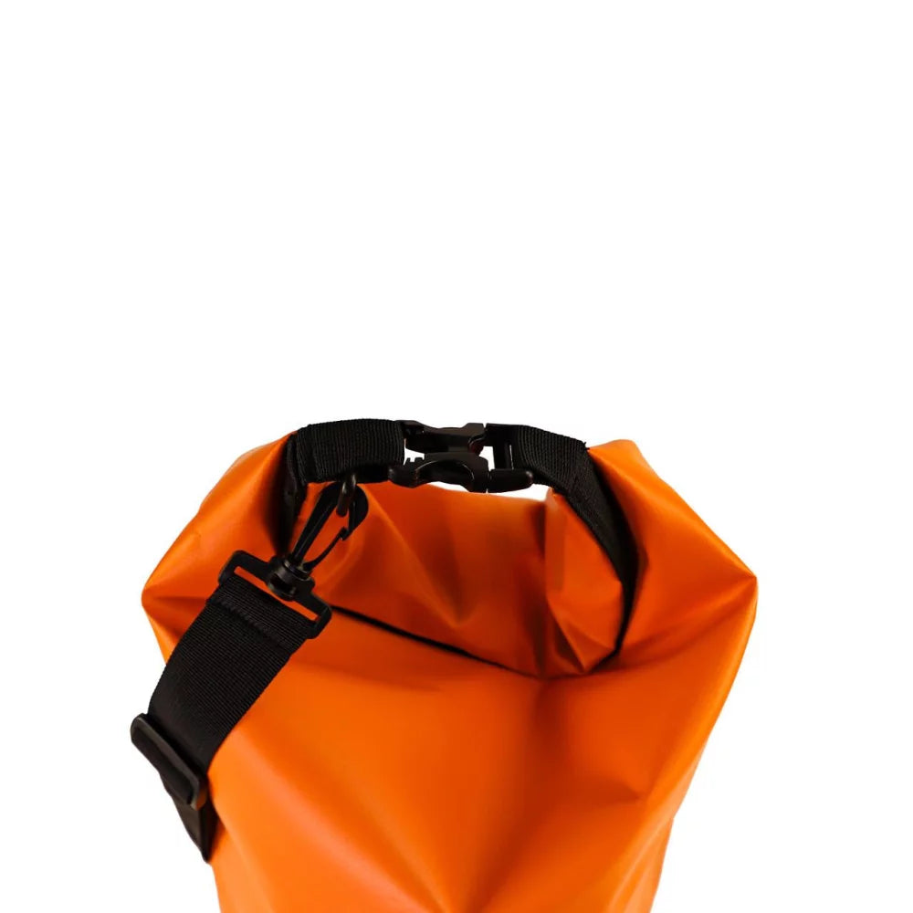 YakAttack 30L Roll-Top Drybag with Air Valve, Orange Dry Bag – Image 2