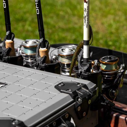 YakAttack BlackPak Pro Kayak Fishing Crate - 13" x 13", Battleship Grey Kayak Fishing Accessory – Image 1