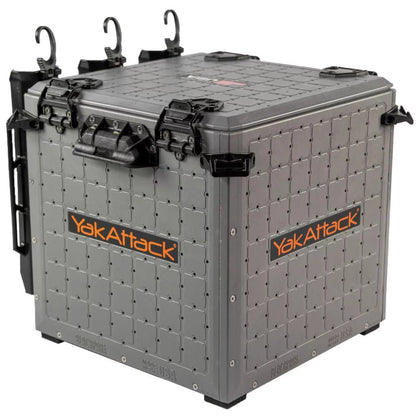 YakAttack BlackPak Pro Kayak Fishing Crate - 13" x 13", Battleship Grey Kayak Fishing Accessory – Image 17