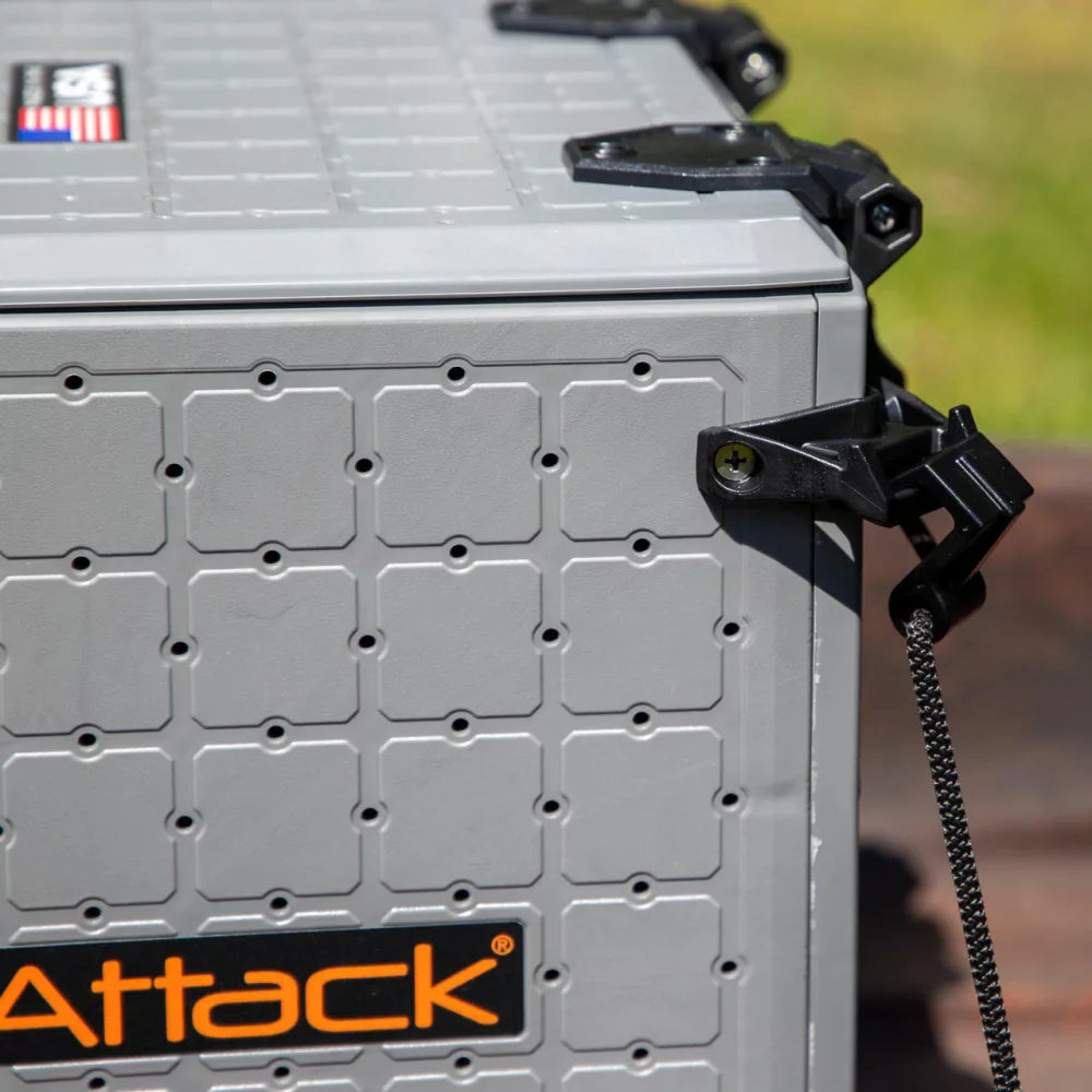 YakAttack BlackPak Pro Kayak Fishing Crate - 13" x 13", Battleship Grey Kayak Fishing Accessory – Image 8