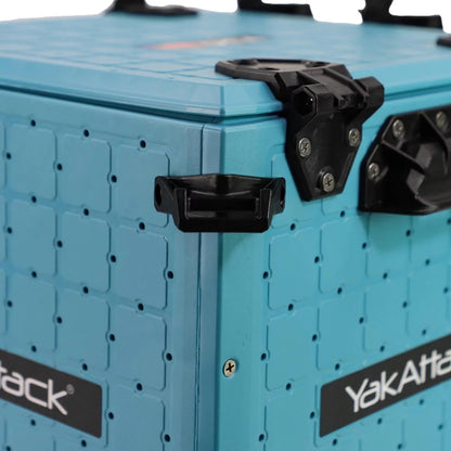 YakAttack BlackPak Pro Kayak Fishing Crate - 13" x 13", Jetty Blue Kayak Fishing Accessory – Image 3