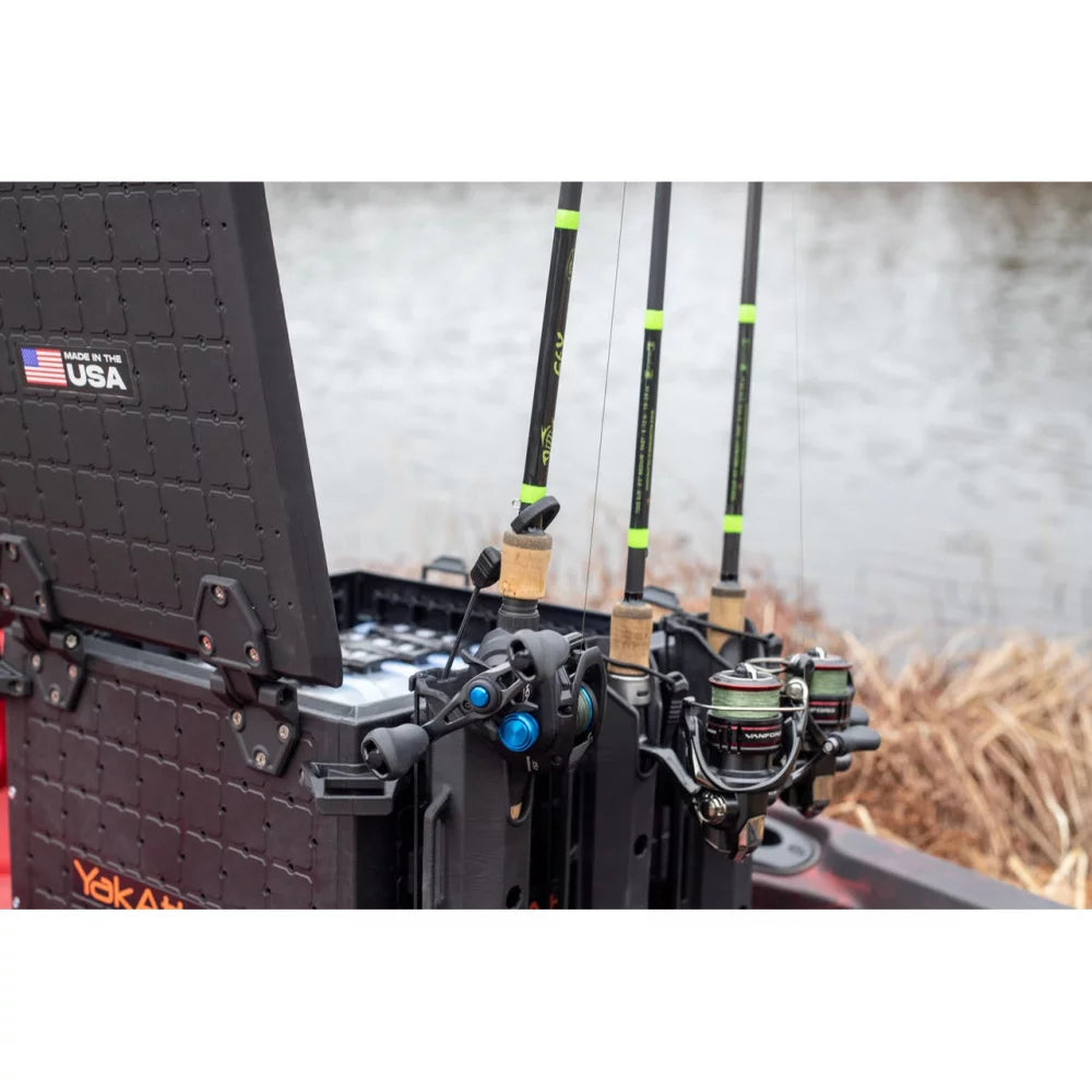 YakAttack BlackPak Pro Kayak Fishing Crate - 13" x 13" Kayak Fishing Accessory – Image 16