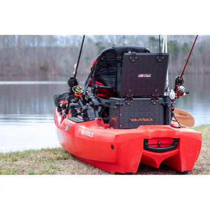 YakAttack BlackPak Pro Kayak Fishing Crate - 13" x 13" Kayak Fishing Accessory – Image 4