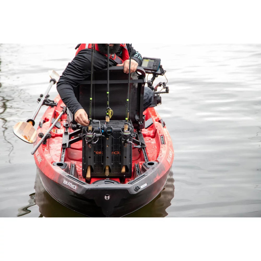 YakAttack BlackPak Pro Kayak Fishing Crate - 13" x 13" Kayak Fishing Accessory – Image 8