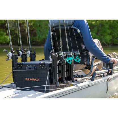 YakAttack BlackPak Pro Kayak Fishing Crate - 16" x 16" Kayak Fishing Accessory – Image 11