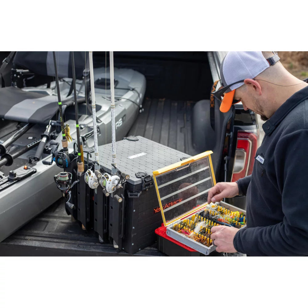YakAttack BlackPak Pro Kayak Fishing Crate - 16" x 16" Kayak Fishing Accessory – Image 5