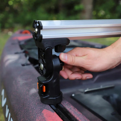 YakAttack Command Center CrossBar, with Track Mounted LockNLoad™ Mounting System Kayak Fishing Accessory – Image 5