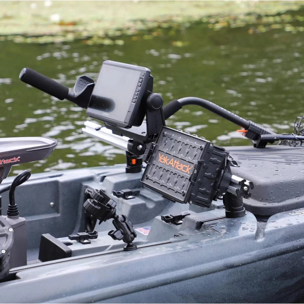 YakAttack Command Center CrossBar, with Track Mounted LockNLoad™ Mounting System Kayak Fishing Accessory – Image 8