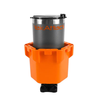 YakAttack Cup Holder Pro, Orange Kayak Fishing Accessory – Image 9