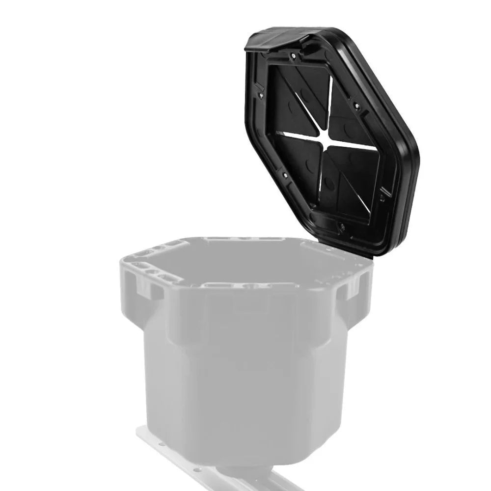 YakAttack Cup Holder Pro Trash Trap Lid Kayak Fishing Accessory – Image 7