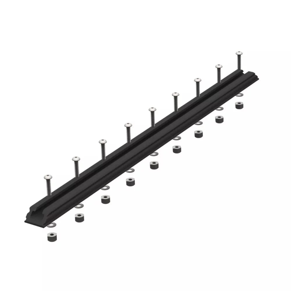 YakAttack GearTrac 16" SpectraLite Black Kayak Deck Rigging – Image 1