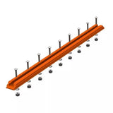YakAttack GearTrac, SpectraLite Orange, 16", 1 pk w/ mounting hardware Kayak Deck Rigging – Image 1