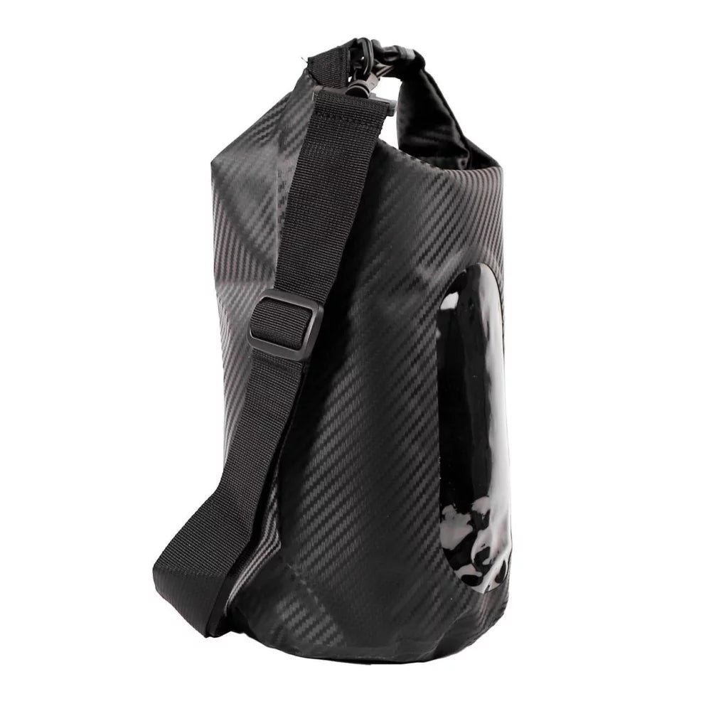 YakAttack HD Roll-Top Drybag with Air Valve, Black Carbon Dry Bag – Image 3